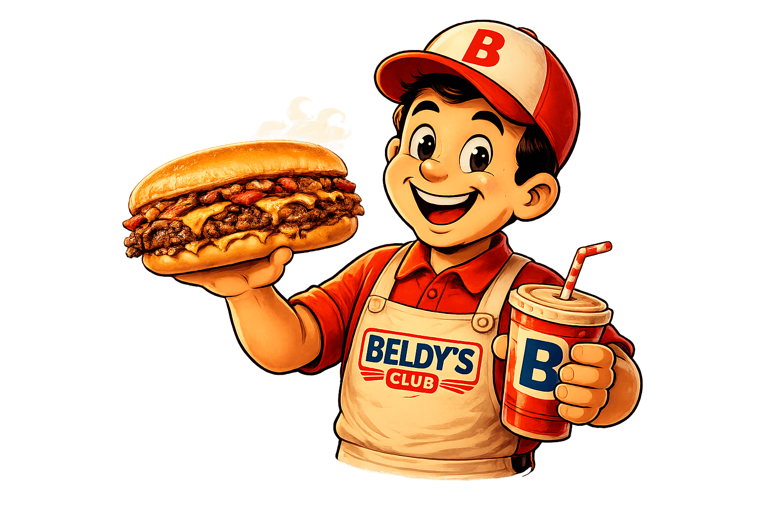 Mascotte Beldy's